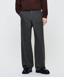 M COTTON WORK PANTS IN CHARCOAL GREY