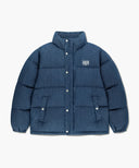 CLASSIC LOGO DENIM DOWN JACKET IN DARK BLUE image 6