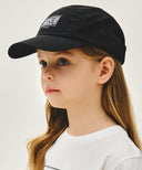 KIDS CLASSIC LOGO NYLON CAMP CAP IN BLACK image 6
