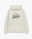 VINTAGE STAMP GRAPHIC HOODIE (BRUSHED) IN OATMEAL image 6