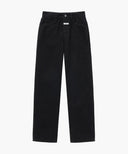 M HIGH STRAIGHT DENIM PANTS IN BLACK image 6