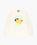 KIDS CITRON KNIT PULLOVER IN IVORY image 6