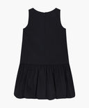 KIDS W BUBBLE SLEEVELESS ONEPIECE IN BLACK image 6