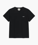 W SMALL REGULAR LOGO TEE IN BLACK image 6