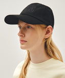 CLASSIC LOGO COVERED CAP IN BLACK BLACK image 6