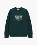 CLASSIC LOGO SWEATSHIRT IN DARK TEAL image 6