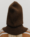CIRCLE LOGO BALACLAVA IN DARK BROWN image 6