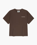KIDS BACK GRAPHIC OVERSIZED TEE IN BROWN image 6