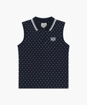 W SMALL CLASSIC LOGO PK COLLAR SLEEVELESS IN DOT image 6