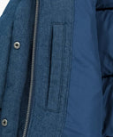 W DENIM CROP DOWN JACKET IN BLUE image 15