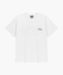 VINTAGE LOGO TYPO TEE IN WHITE image 6