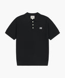 COOL TOUCH COLLAR HALF KNIT IN BLACK image 6