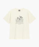 AEROCOOL LEMON CLASSIC LOGO TEE IN IVORY image 6