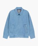 DENIM HARRINGTON JACKET IN BLUE image 12