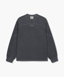 INCISION DYEING LONG SLEEVE IN NAVY image 12