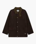 CORDUROY HUNTING JACKET IN BROWN image 6
