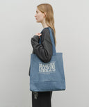 CLASSIC LOGO BIG SHOPPER BAG IN LIGHT BLUE image 6