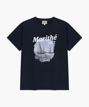 AEROCOOL VACANCE GRAPHIC TEE IN DARK NAVY image 6
