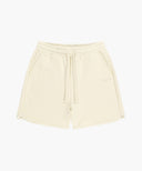 W LACE DETAIL SWEAT SHORTS IN IVORY image 6