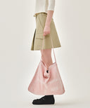 BANDANA ONE SHOULDER ECO BAG IN PINK image 6