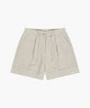 W EASY LINEN SHORTS IN LIGHT BEIGE image 6