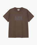 CLASSIC LOGO TEE IN BROWN image 6