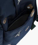 KIDS BEAR PRINT BACKPACK IN NAVY image 6