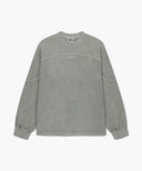INCISION DYEING LONG SLEEVE IN GRAY image 6