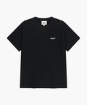 SMALL REGULAR LOGO TEE IN BLACK image 6