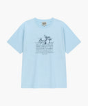 AEROCOOL LEMON CLASSIC LOGO TEE IN ICE BLUE image 6