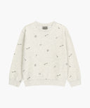 KIDS ALL OVER SWEATSHIRTS IN OATMEAL image 6