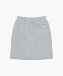 W VINTAGE CLASSIC LOGO SWEAT MINI SKIRT IN HEATHER GREY image 8