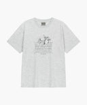 AEROCOOL LEMON CLASSIC LOGO TEE IN LIGHT HEATHER GREY image 6