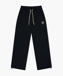 LOOSE FIT CREST SYMBOL SWEAT PANTS IN BLACK image 12