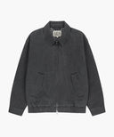 DENIM HARRINGTON JACKET IN GRAY image 12