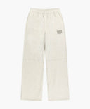 CLASSIC LOGO SWEAT PANTS IN OATMEAL image 12