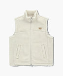 MARITHÉ SPORT FLEECE VEST IN IVORY image 6