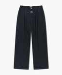 M WIDE RAW DENIM PANTS IN DARK BLUE image 6