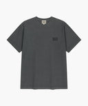DRAWING LOGO DYEING TEE IN CHARCOAL GREY image 6