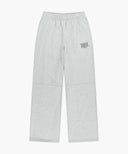 CLASSIC LOGO SWEAT PANTS IN LIGHT HEATHER GREY image 12