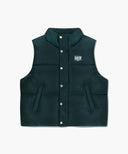 CLASSIC LOGO DOWN VEST IN DARK TEAL image 6