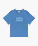 KIDS CLASSIC LOGO DYEING OVERSIZED TEE IN BLUE image 6
