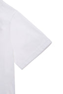 STAMP LOGO GRAPHIC OVERSIZE TOP FOR MEN IN WHITE image 4