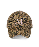 MUCENT BALL CAP IN LEOPARD BEIGE