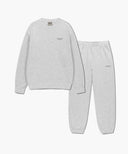 REGULAR LOGO SWEAT SET-UP IN LIGHT HEATHER GREY image 7