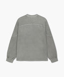 INCISION DYEING LONG SLEEVE IN GRAY image 7