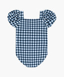 KIDS W CHECK SWIM SUIT IN NAVY image 7