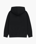 CLASSIC LOGO EMBROIDERY HOODIE IN BLACK BLACK image 7