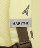 KIDS BEAR PRINT BACKPACK IN YELLOW image 7