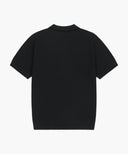 COOL TOUCH COLLAR HALF KNIT IN BLACK image 7